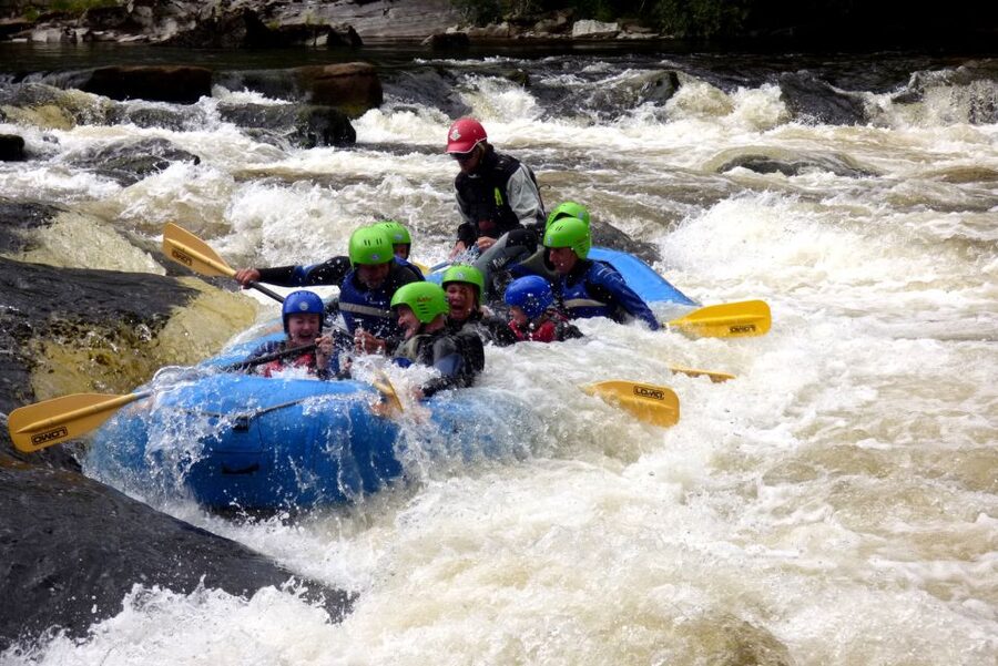 Aberfeldy: Rafting on the River Tay - Why the River Tay makes a good first rafting trip