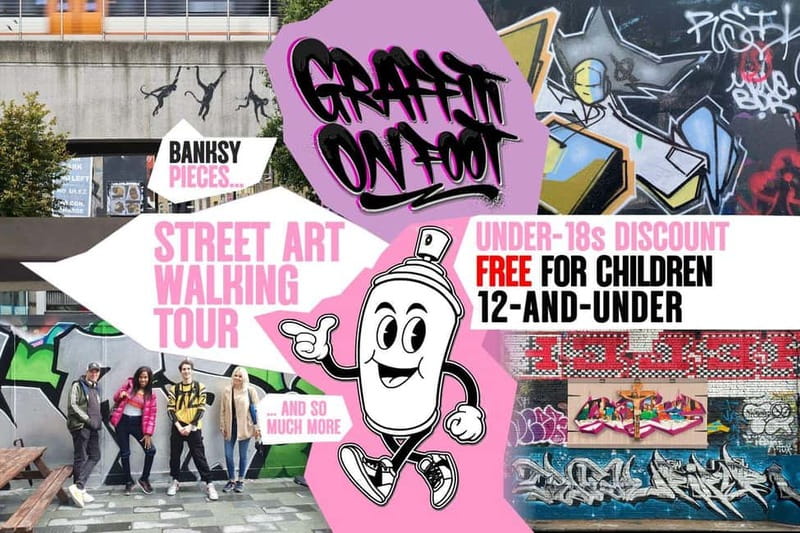 ADVANCED GRAFFITI STREET ART TOUR / SHOREDITCH / EAST LONDON - Starting with graffiti’s roots and London’s writers