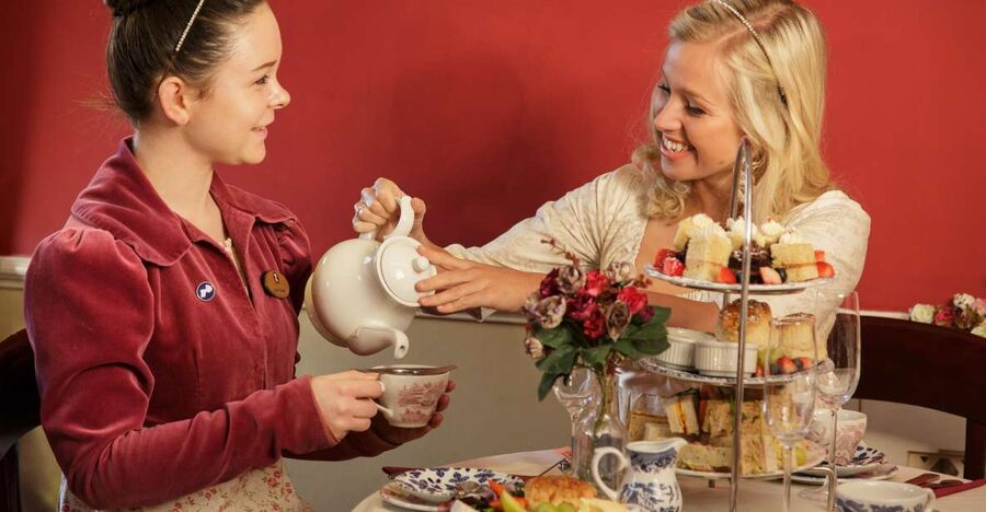 Afternoon Tea at The Regency Tea Room - Tea Service With a Small Regency Touch