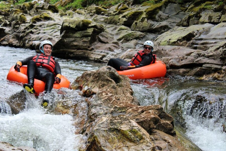 Aviemore, Cairngorms: RIVER TUBING - River Feshie - Meeting the River Wild Adventures team