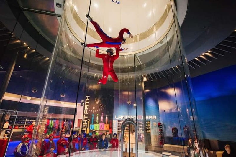 Basingstoke: Indoor Skydiving Experience with 2 Flights - Getting suited up and learning the basics
