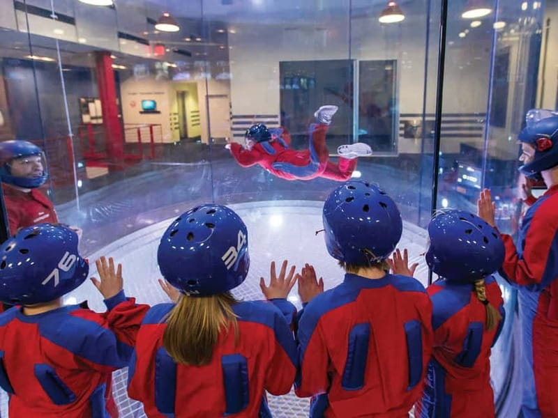 Basingstoke: Indoor Skydiving Experience with 2 Flights - Flight one: getting used to the air