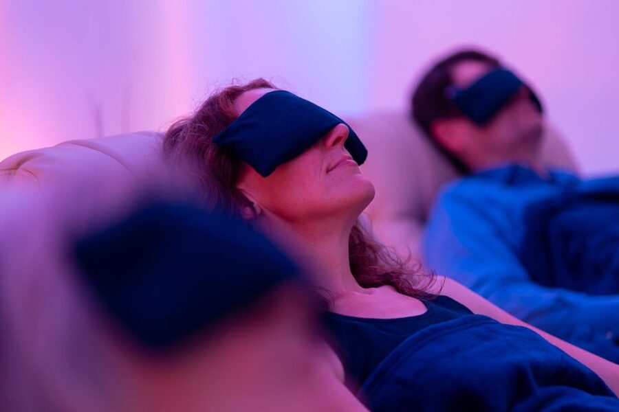 Bath: Guided Relaxation and Sound Bath - The guided relaxation before the bowls