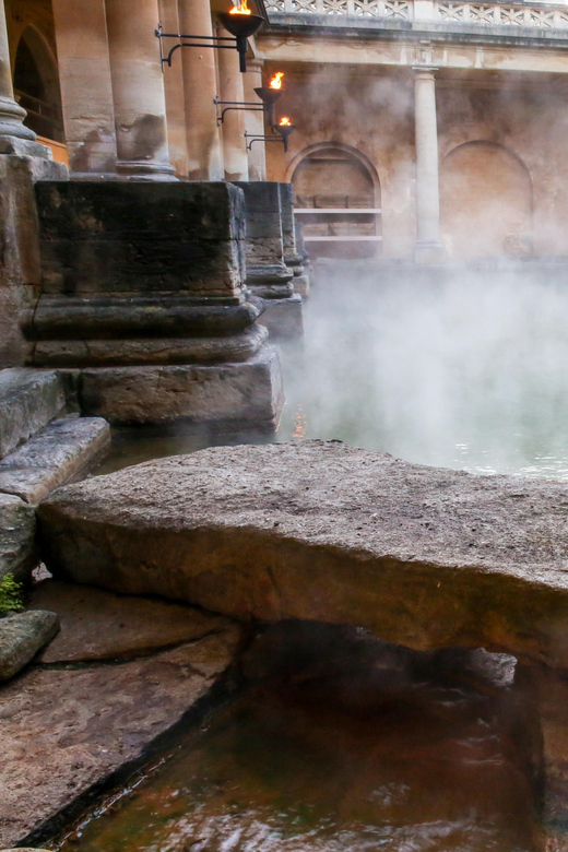 Bath: Roman Baths Entry Ticket with Audio Guide - Explore the heated rooms, gym, and plunge pools