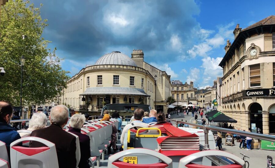 Bath: Tootbus Bath Discovery Hop-On Hop-Off Tour - Skyline Tour: Prior Park and Bath from higher ground