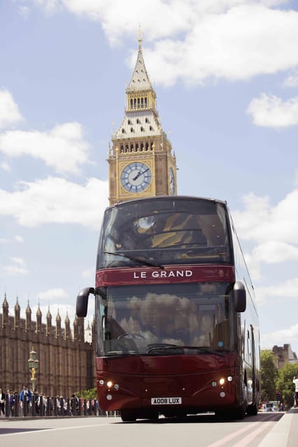 Best of London by LE GRAND - London's Luxury Bus Tour - Audio languages and the sightseeing pace