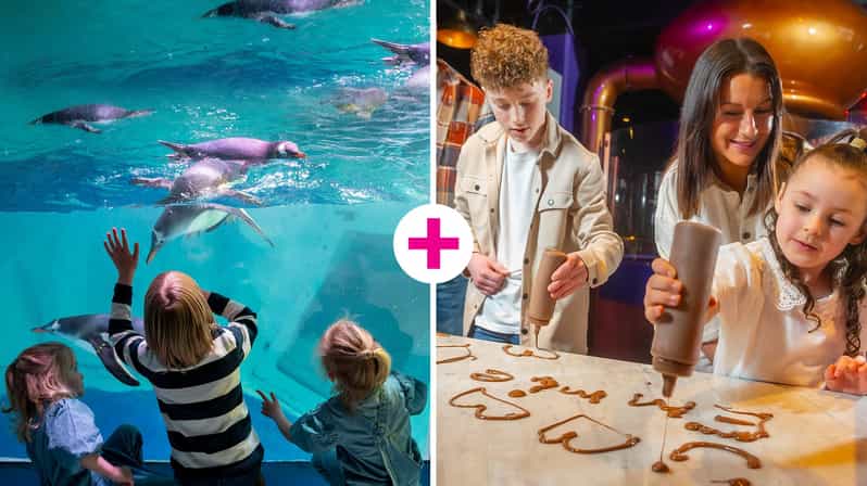 Birmingham: Cadbury World & SEA LIFE Birmingham - Starting at Cadbury World with Freddo
