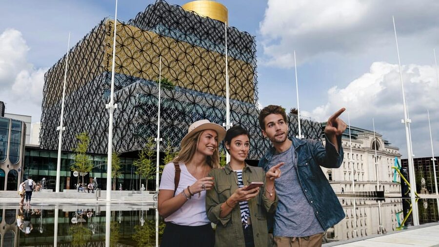 Birmingham: City Walking Tour and Exploration Game - From the Bullring to Birmingham’s city sights