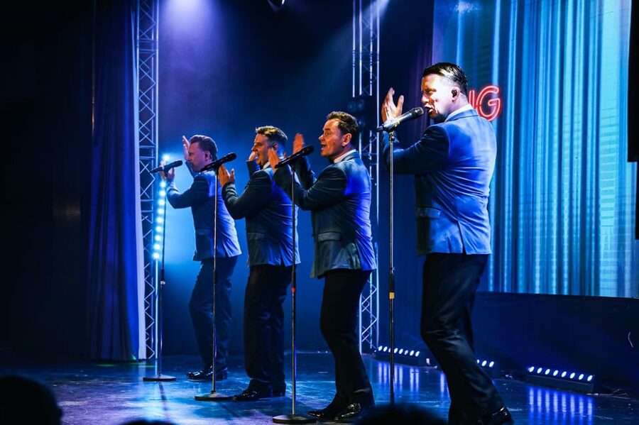 Blackpool: The Jersey Beats - Oh What A Nite! Music Show - The vocal quartet and the Frankie Valli sound