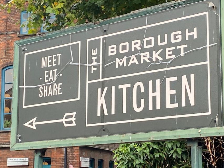 Borough Market Food Tour - A short walk beside the River Thames