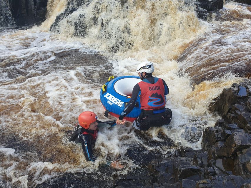 Bowlees: Guided White Water Tubing Adventure - Packing advice for a wet day at Bowlees