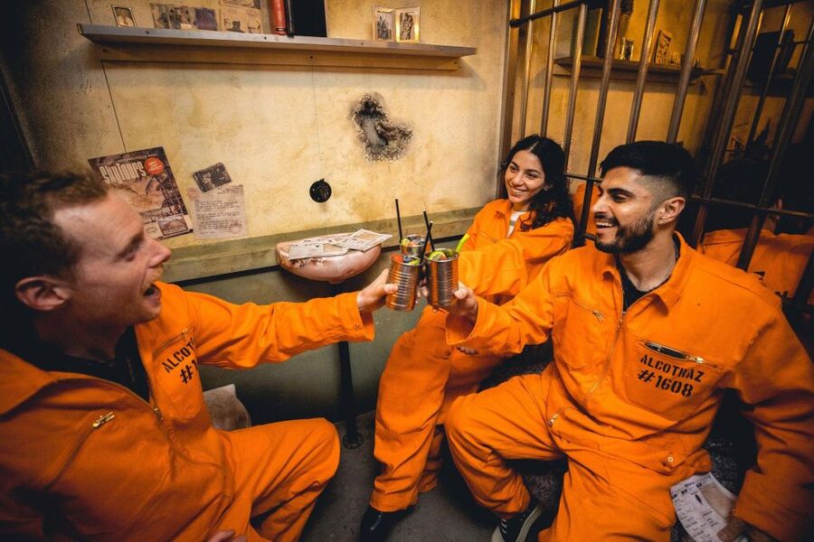 Brighton: Alcotraz Immersive Prison Cocktail Experience - What the $79 price really covers