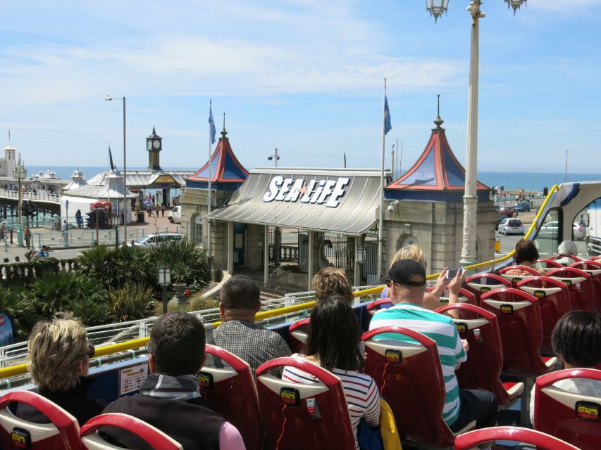 Brighton: City Sightseeing Hop-On Hop-Off Bus Tour - Brighton Marina and Saltdean Lido