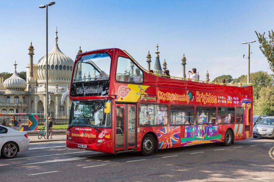Brighton: City Sightseeing Hop-On Hop-Off Bus Tour - From the Palace Pier to the West Pier