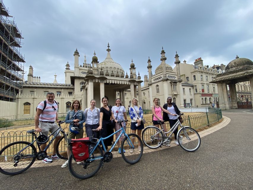 Brighton: Coastal Bike Tour to Rottingdean - Riding beside the Volks Electric Railway
