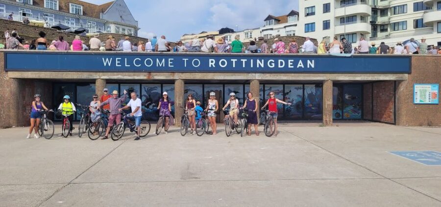 Brighton: Coastal Bike Tour to Rottingdean - Brighton Marina and the change in scenery