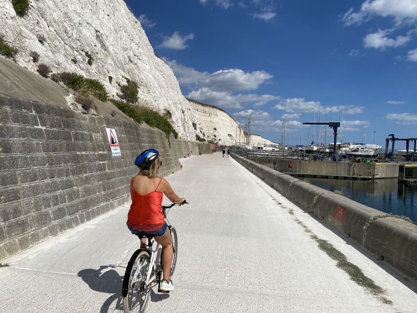Brighton: Coastal Bike Tour to Rottingdean - The Undercliff Path and the white cliffs