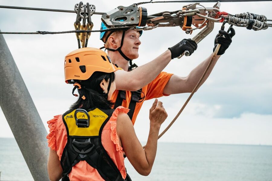 Brighton: Zip Wire Experience Ticket - Weather can change the plan