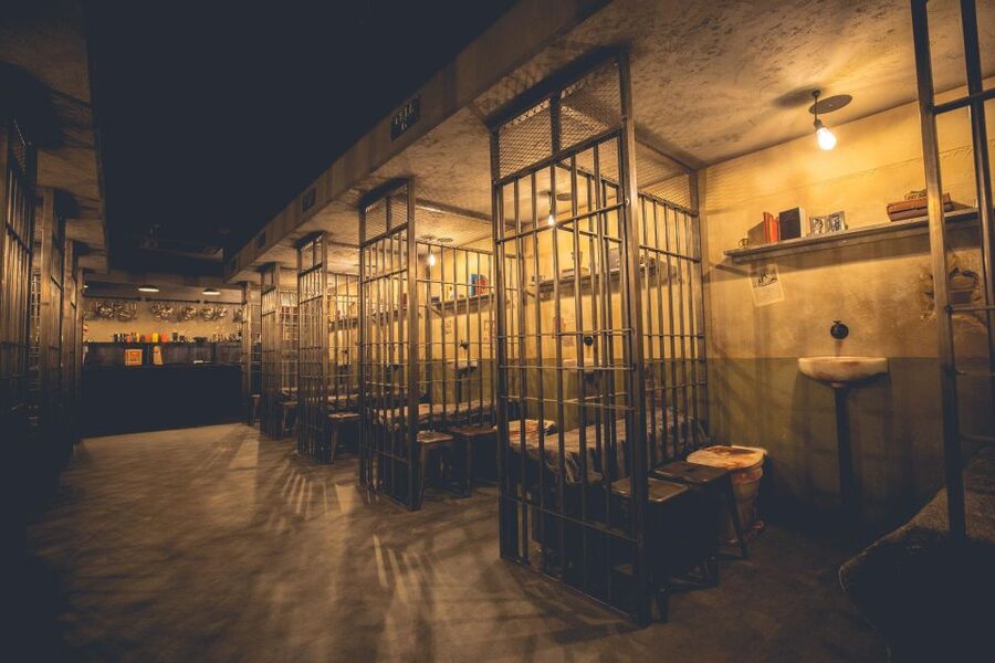 Bristol: Alcotraz Immersive Prison Cocktail Experience - Following the story through the Warden’s office and laundry room