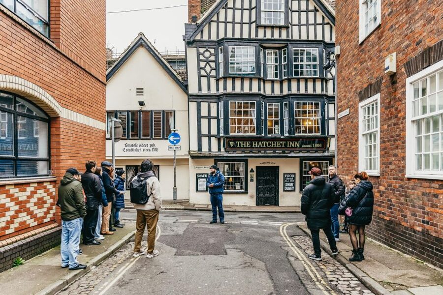 Bristol: Blackbeard to Banksy Guided Walking Tour - Queen Square, wartime damage, and Bristol Bridge’s wider story