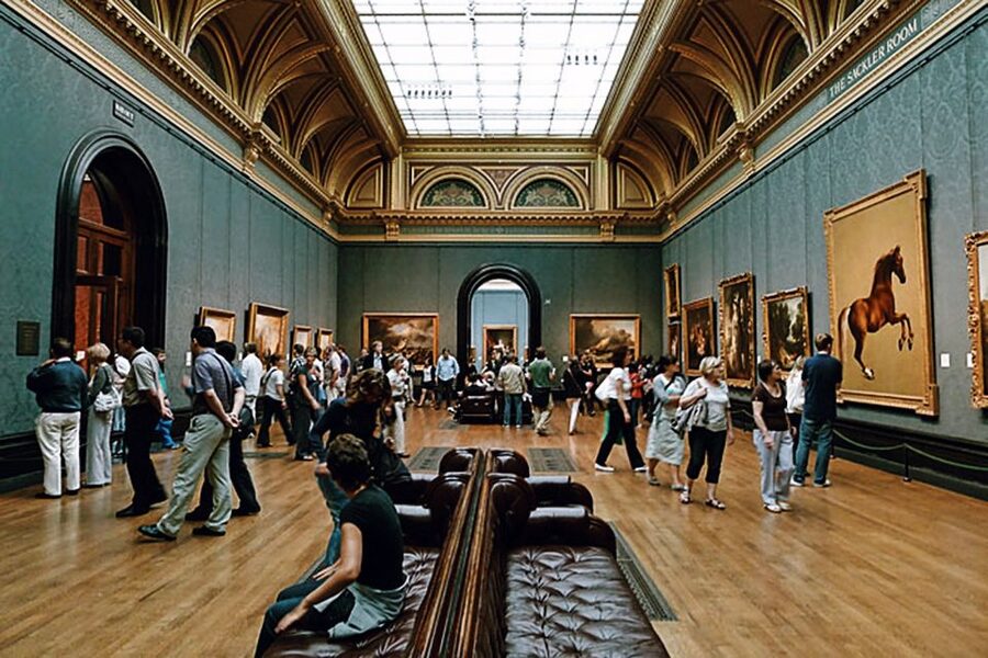 British Museum & National Gallery Highlight Tour 8 guests 5h - The National Gallery: famous paintings with a storyline