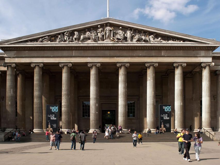 British Museum Tour: Rosetta Stone, Parthenon, Mummies - The Winged Bulls from Khorsabad finish with ancient power