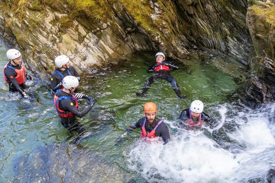Callander 2-Hour Gorge Walking Discovery Experience - Getting suited up for cold Highland water