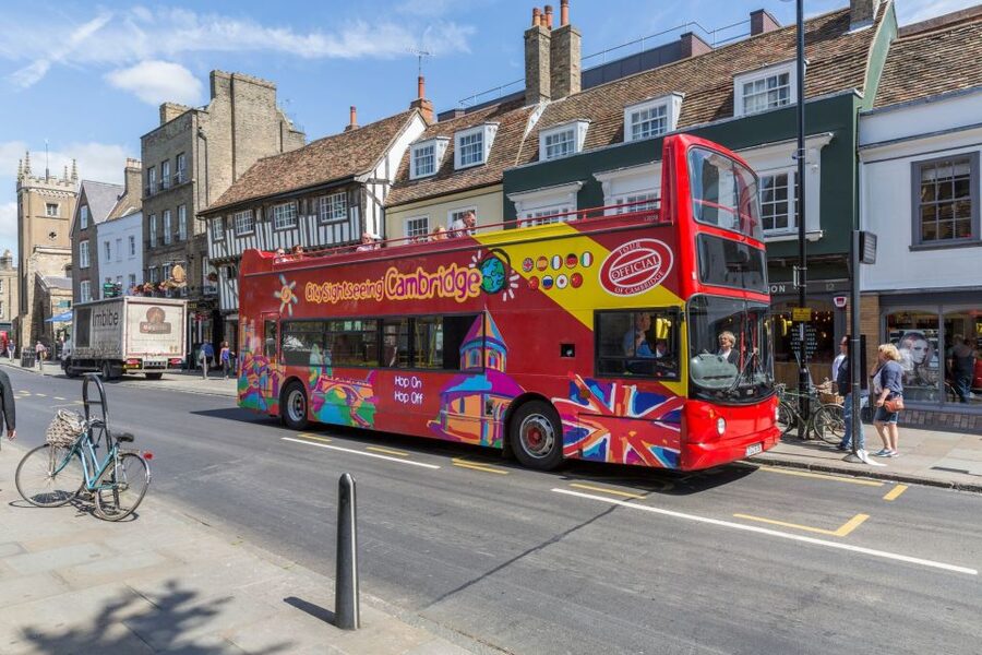 Cambridge: City Sightseeing Hop-On Hop-Off Bus Tour - The best way to begin at Silver Street
