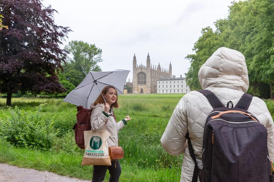 Cambridge: The Original Uncomfortable Cambridge™ Tour - Access, cobblestones, and comfort