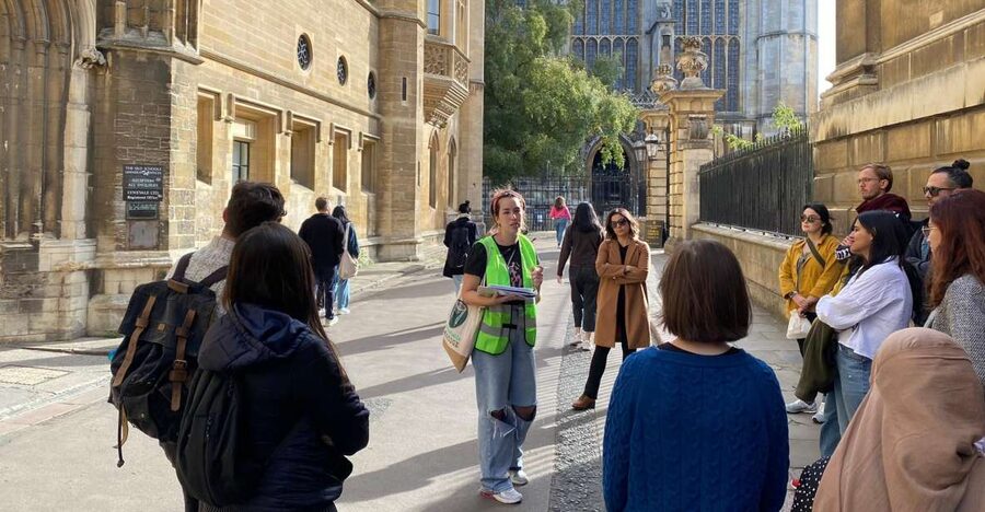 Cambridge: The Original Uncomfortable Cambridge™ Tour - Starting outside the Tourist Information Centre