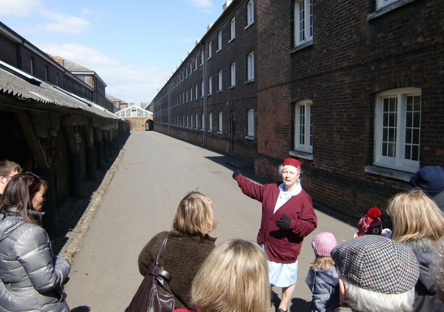 Chatham Historic Dockyard: Call the Midwife Tour - The Call the Midwife display and photo stop