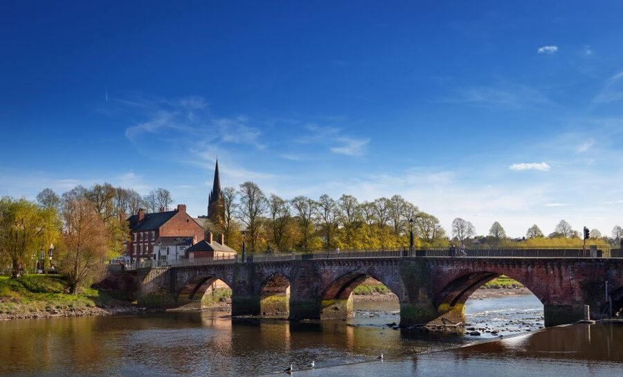Chester: Half-Hour City Cruise - Around Earl’s Eye and the riverside homes