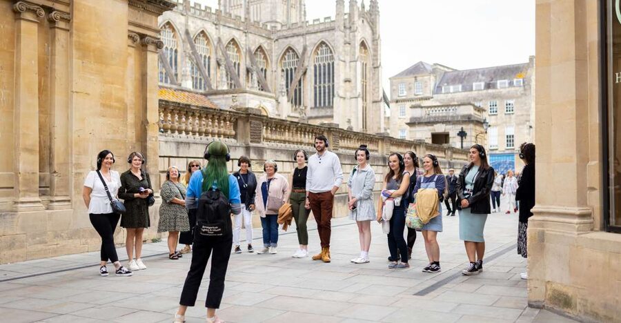 Discover Bath and Bridgerton with Music - Pulteney Bridge and the route’s final stretch