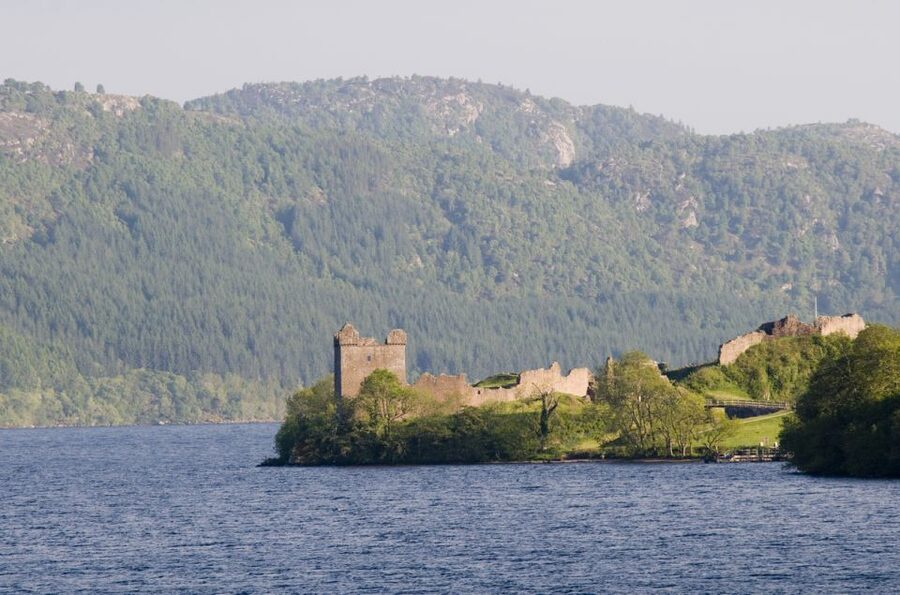 Dochgarroch: Loch Ness and Caledonian Canal 2-Hour Cruise - Urquhart Castle from the water