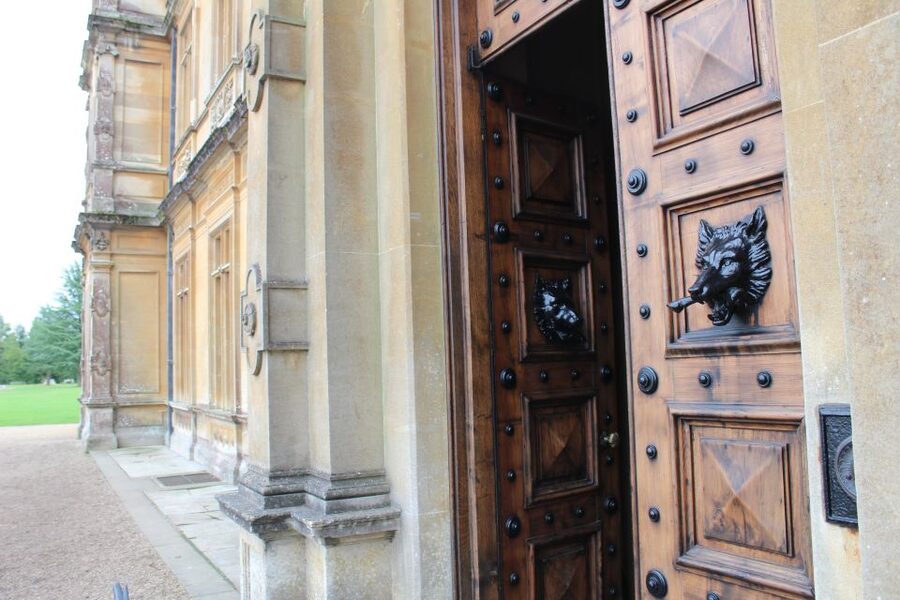 Downton Abbey and Village Small Group Tour from London - Inside Highclere, above the stairs
