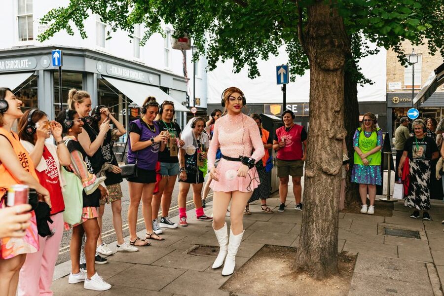 Drag Queen Disco Diva Tour - Silent Disco Walking Tour - Key points at a glance
