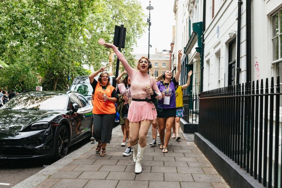 Drag Queen Disco Diva Tour - Silent Disco Walking Tour - What the reviews reveal about the host and mood