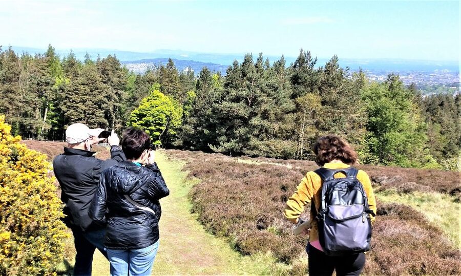 Edinburgh: Hill & Nature Hike With a Local - The climb: 5 to 6 miles across open country