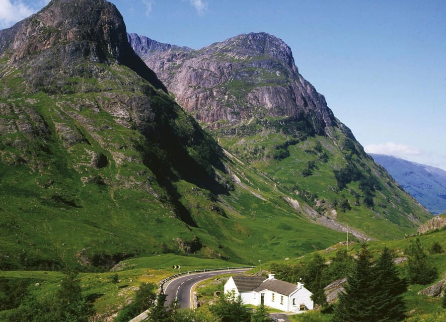 Edinburgh: Loch Ness, Scenic Walk, Glencoe & Whisky Day Tour - Fort William and the road into Glencoe
