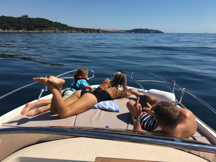 Falmouth Bay, Cornwall: Private Skippered Speed Boat Trip - Falmouth Harbour, Flushing and the open bay