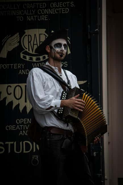 Falmouth: Spookily Enjoyable Ghost Tour - Old tunes when the weather cooperates