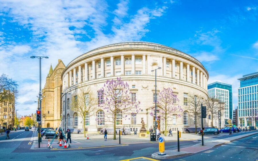 Fascinating Manchester - Walking Tour - Manchester Central Library and St. Peter’s Square