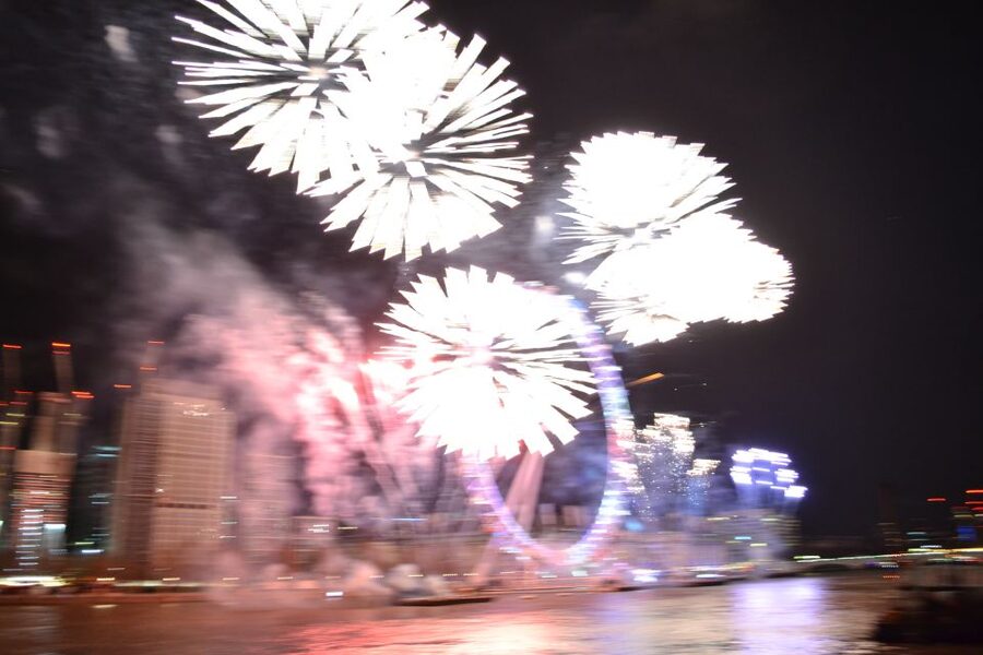 Festive London New Year’s Eve 3-Course Dinner Cruise - Returning toward Westminster for midnight