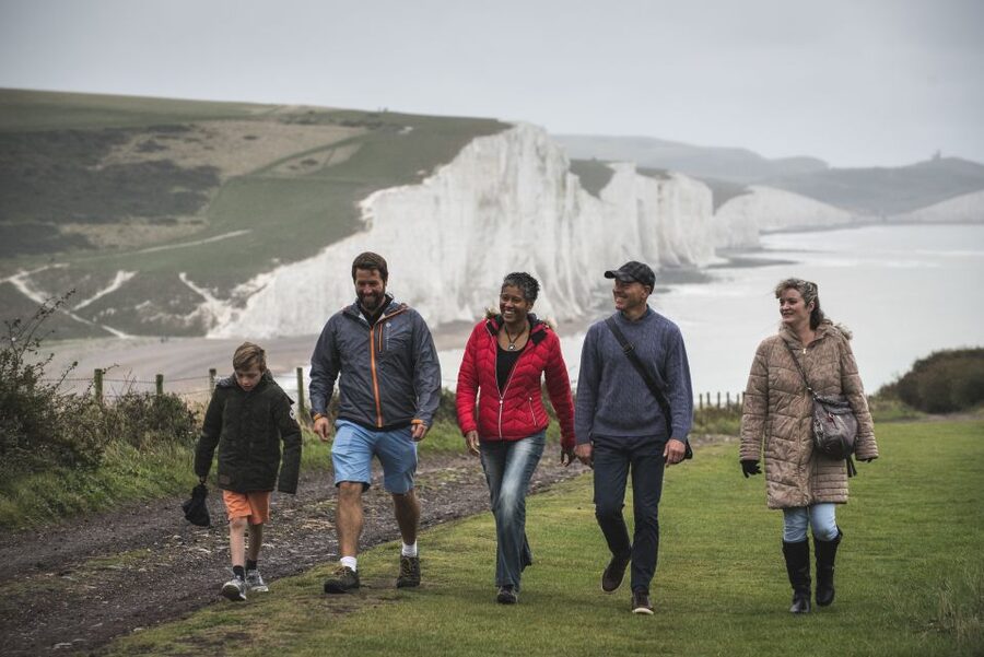 From Brighton: Seven Sisters and South Downs Tour - Devils Dyke and the wide Weald view