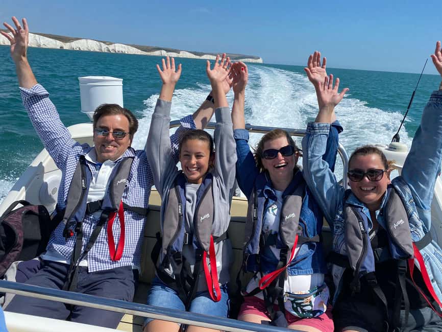 From Brighton: Seven Sisters Boat Tour - Wildlife spotting on the way