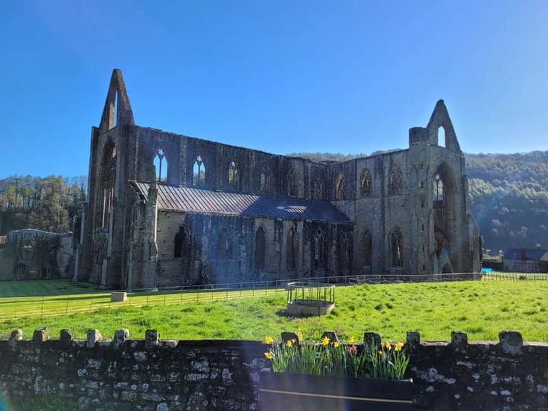 From Cardiff: Guided Tour of Welsh Valleys - Tintern Abbey beside the River Wye
