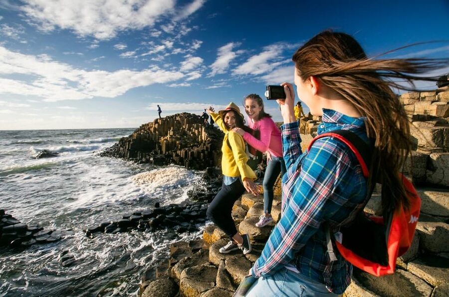 From Dublin: Giant's Causeway, Dark Hedge & Belfast Tour - Walking beneath the Dark Hedges