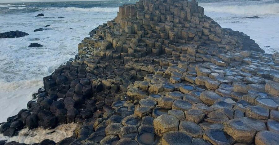 From Dublin: Giants Causeway Private Tour - Walking across the Giant’s Causeway