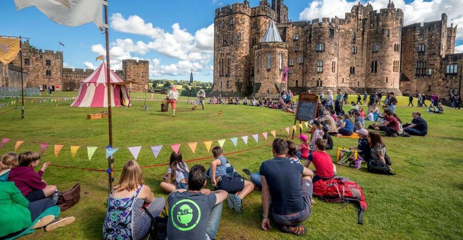 From Edinburgh: Day Trip to Bamburgh and Alnwick Castle - Alnwick Castle, State Rooms, and broomstick lessons