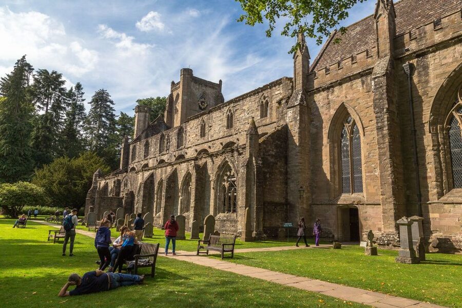 From Edinburgh: Full Day Scottish Highlands and Whisky Tour - Dunkeld Cathedral adds a powerful historic setting